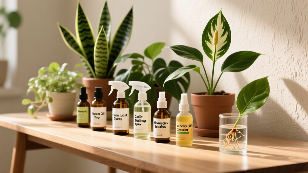 Safe Sprays for Indoor Plants During Propagation