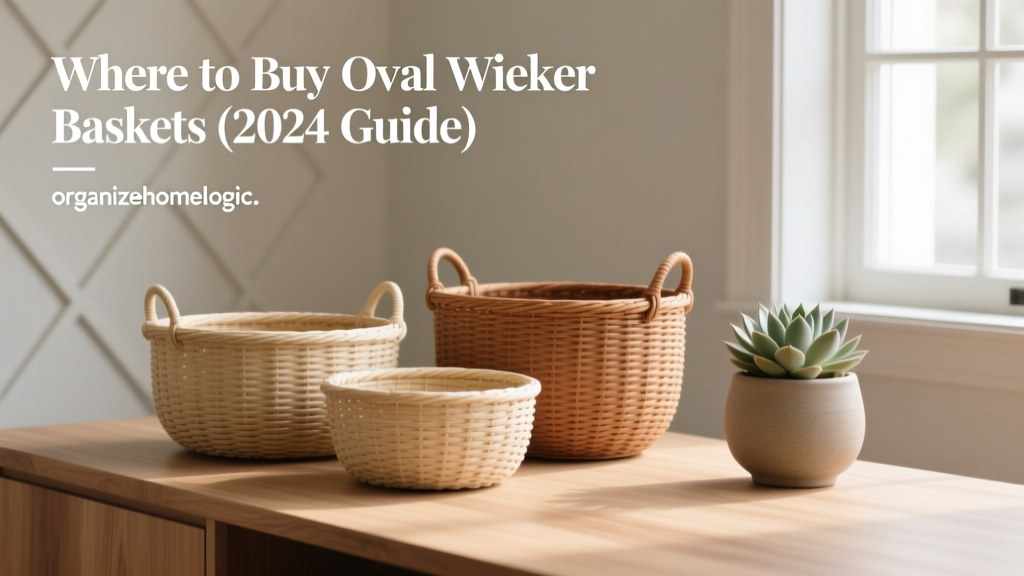 Where to Buy Oval Wicker Baskets (2024 Guide)