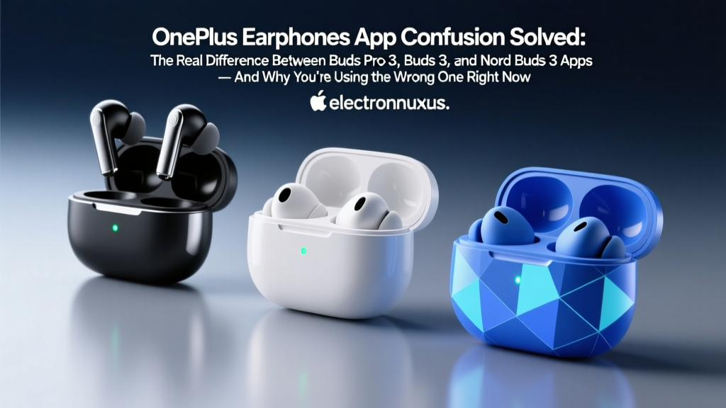 OnePlus Earphones App Confusion Solved: The Real Difference Between Buds Pro 3, Buds 3, and Nord Buds 3 Apps — And Why You’re Using the Wrong One Right Now
