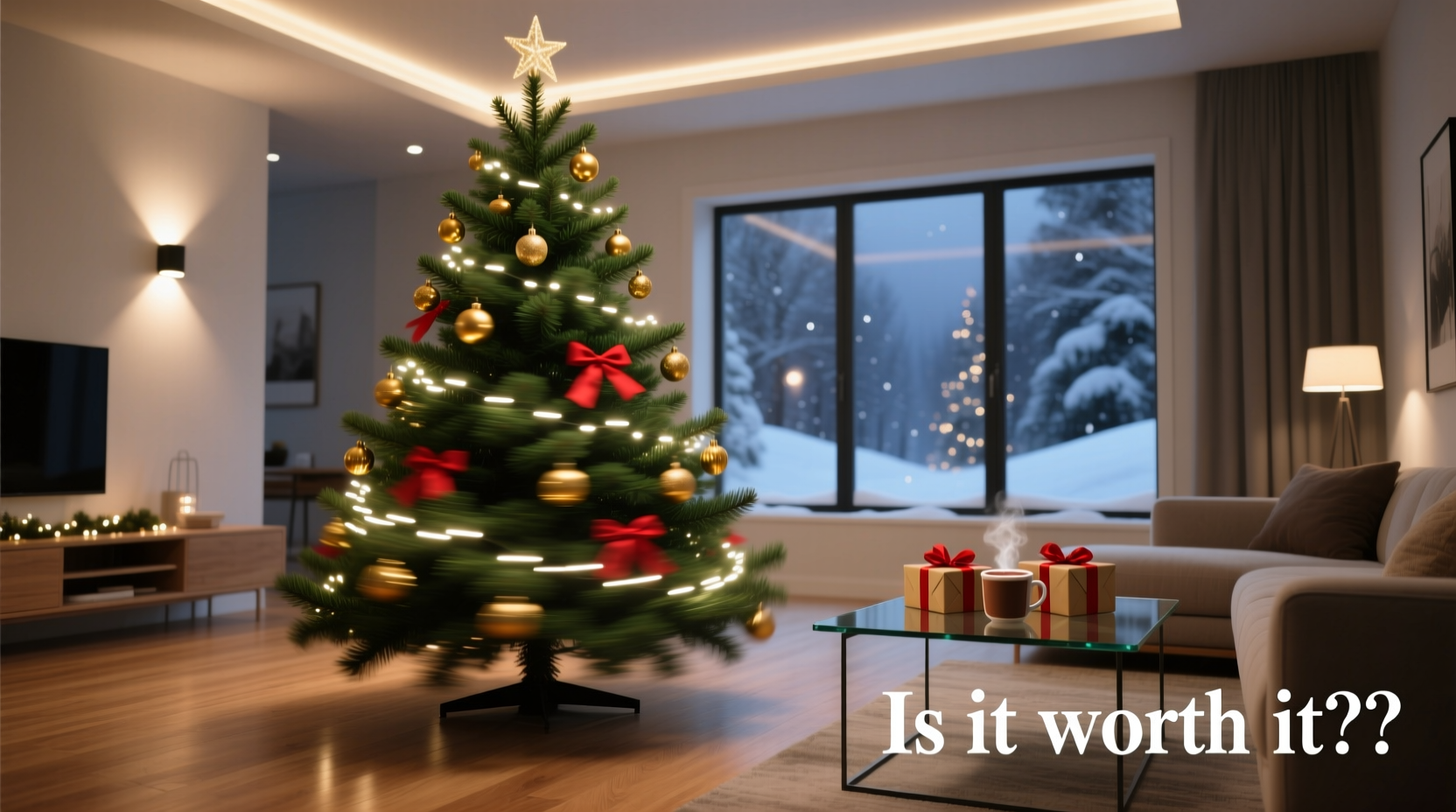 is a rotating christmas tree worth the space and cost