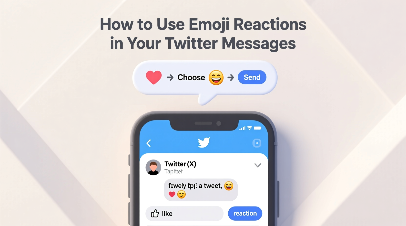 How to Use Emoji Reactions in Your Twitter Messages: A Tech Efficiency Guide