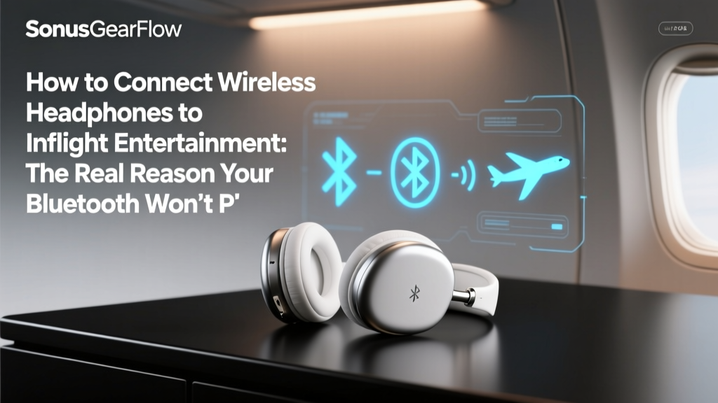 How to Connect Wireless Headphones to Inflight Entertainment