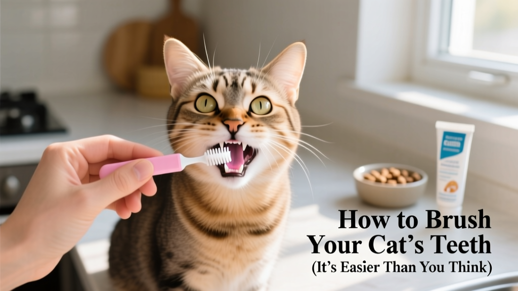 How to Brush Your Cat’s Teeth (It’s Easier Than You Think)