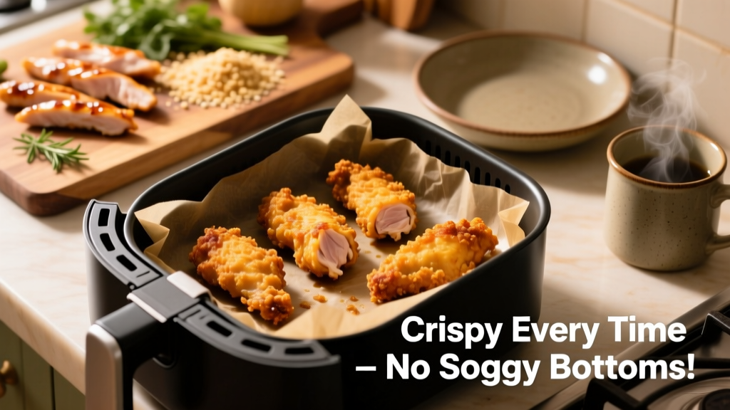 Crispy Air Fryer Hot Chicken Tenders (No Soggy Bottoms!)