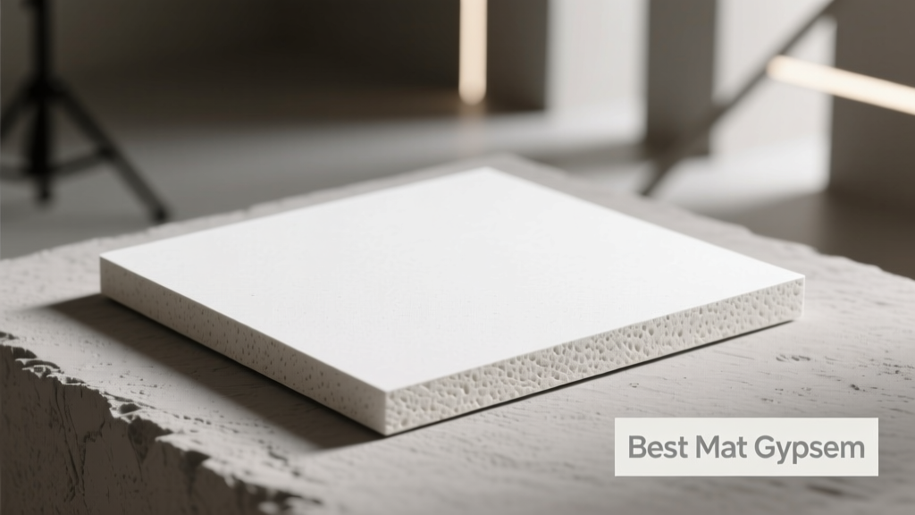 Best Mat Gypsum for Professional and DIY Applications: Performance, Brand Comparison, and Installation Best Practices