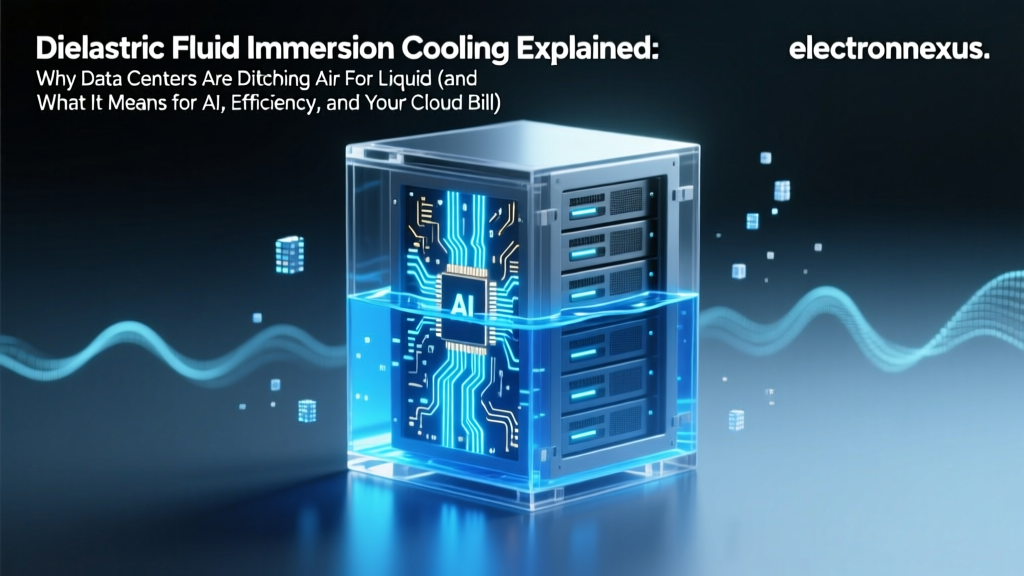 Dielectric Fluid Immersion Cooling Explained: Why Data Centers Are Ditching Air for Liquid (and What It Means for AI, Efficiency, and Your Cloud Bill)