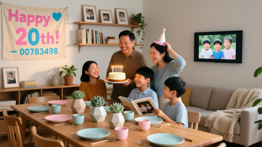 Cheerful Ideas for a Memorable 20th Birthday Party