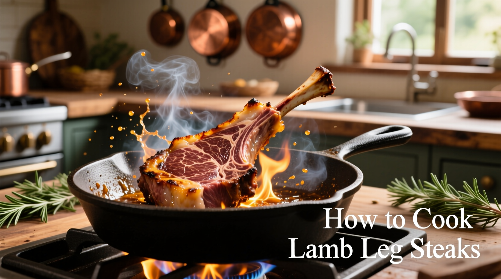 how to cook lamb leg steaks