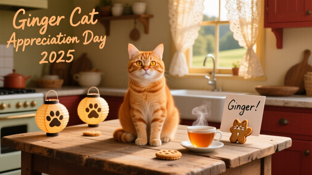 Ginger Cat Appreciation Day 2025: When It Is & How It’s Celebrated