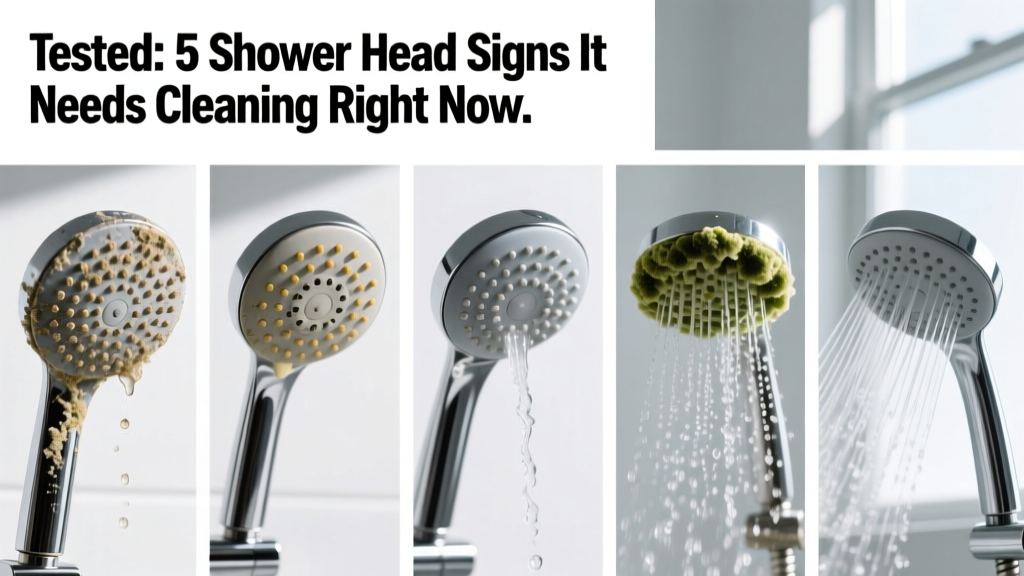 Tested: 5 Shower Head Signs It Needs Cleaning Right Now