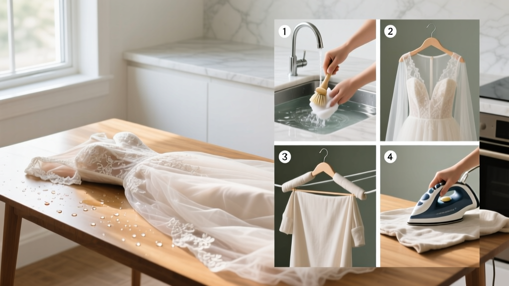 Proven Way: How to Clean Wedding Dress Without Chemicals