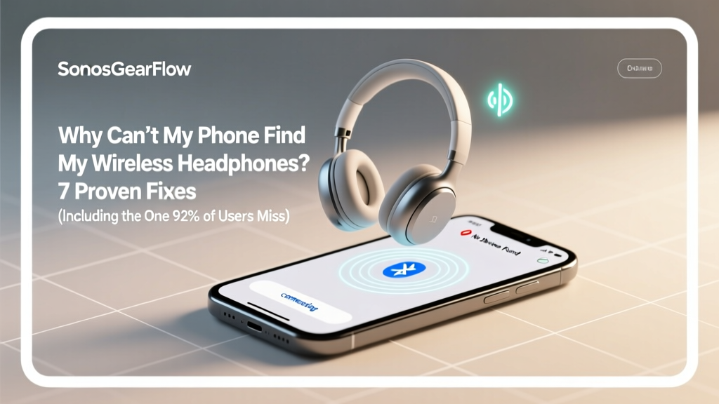 Why Cant My Phone Find My Wireless Headphones (2026)