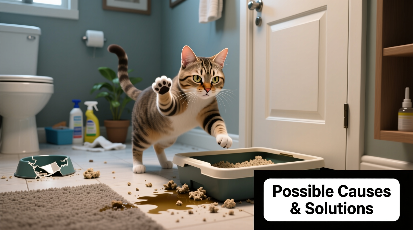 why is my cat peeing outside the litter box possible reasons and fixes