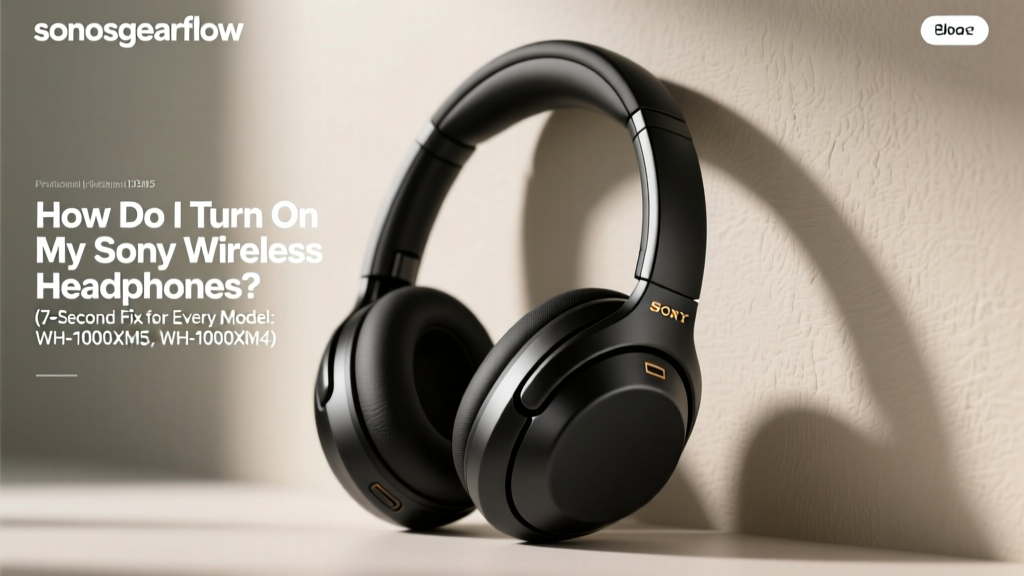 How Do I Turn On My Sony Wireless Headphones (2026)
