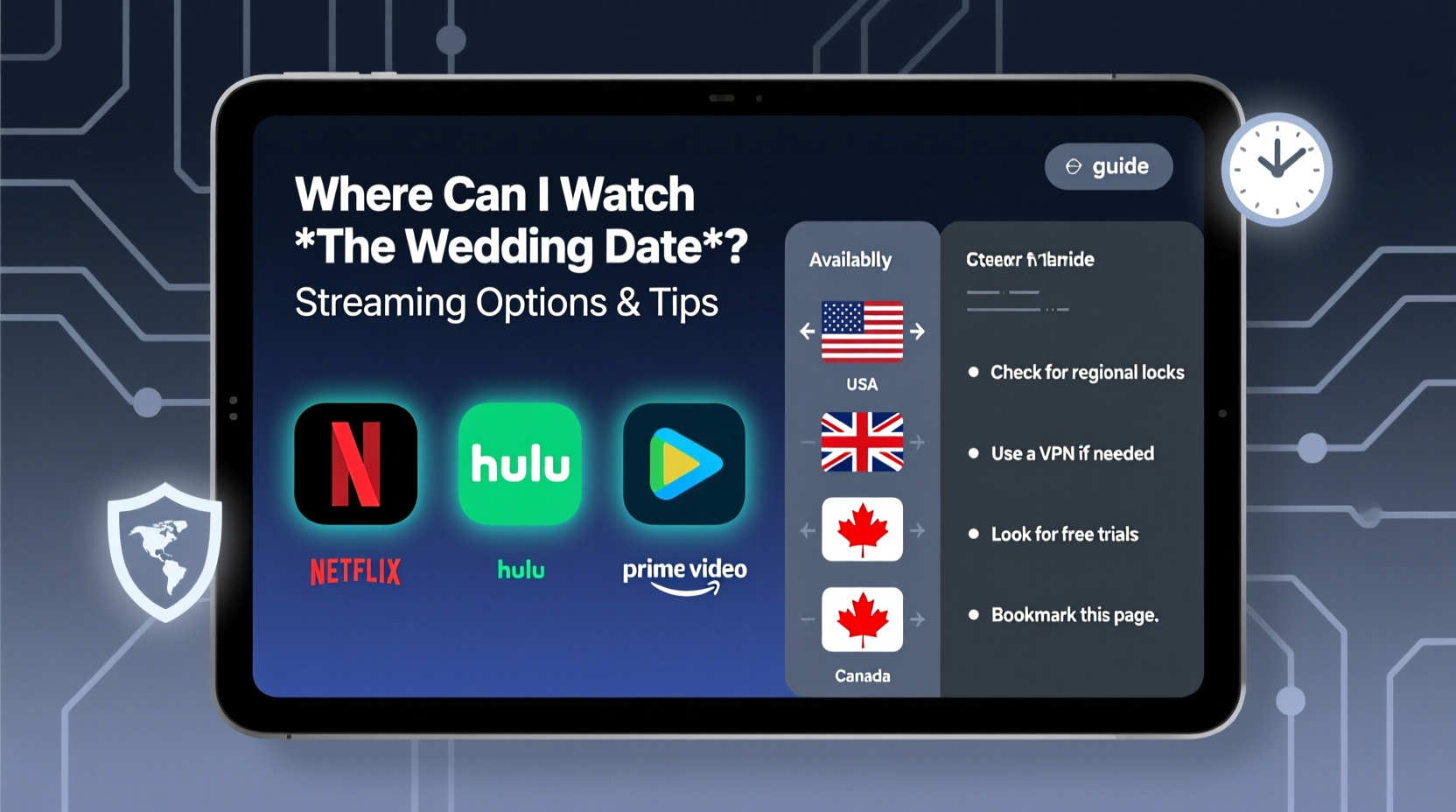 where can i watch the wedding date