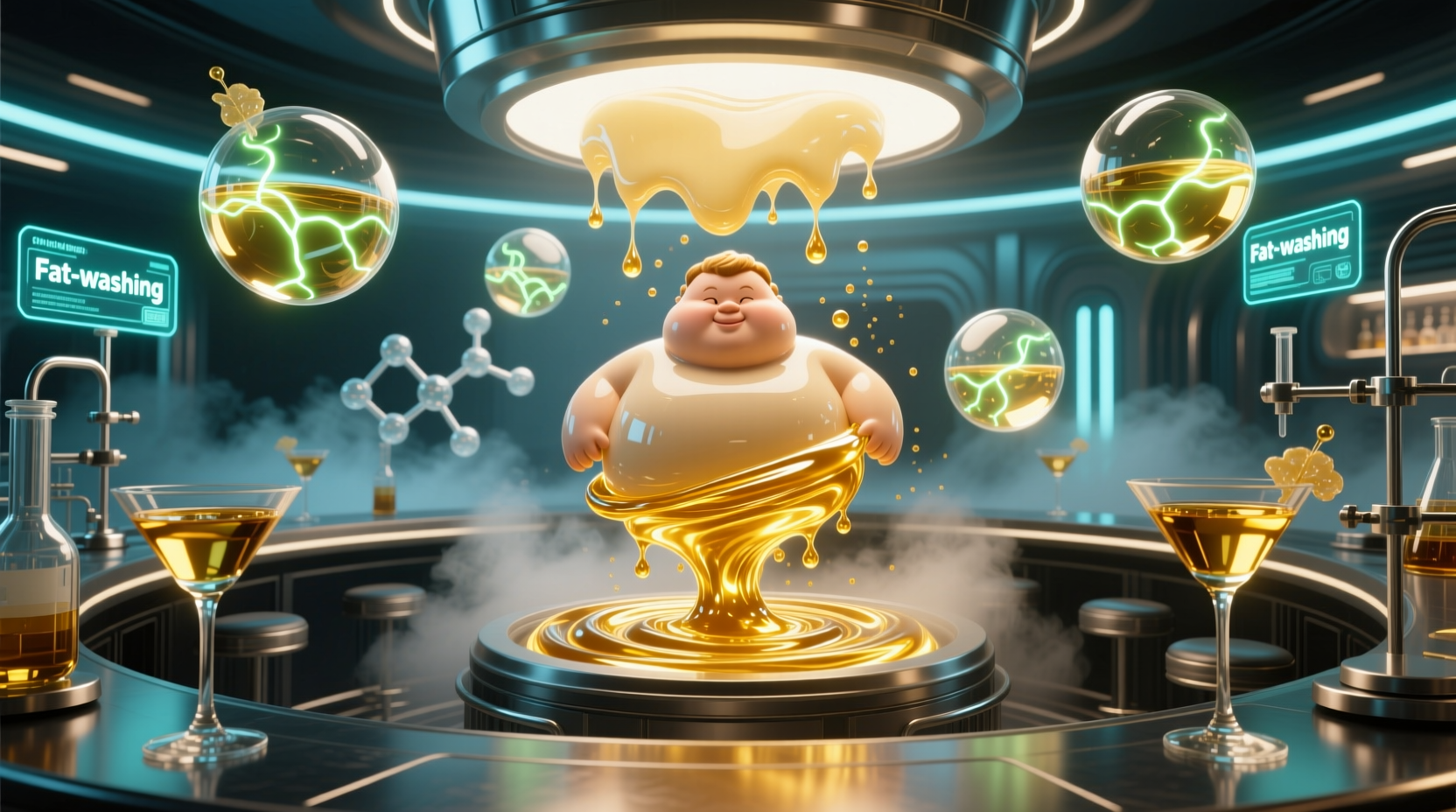science fat washing spirits cocktails how fatwashing works