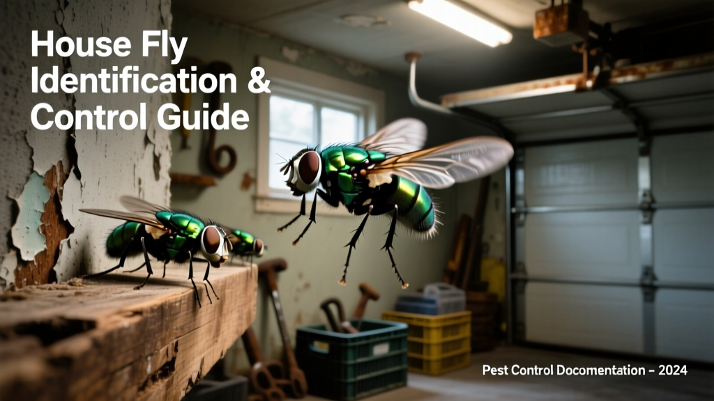 House Flies in Garage: Identification & Control Guide