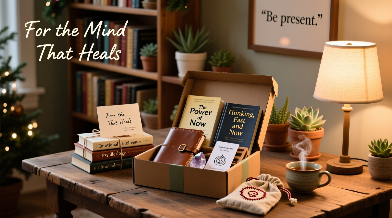 christmas gift for psychology major books and mindfulness tools