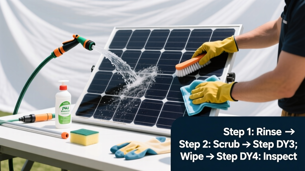 How to Clean Solar Panels Safely and Effectively