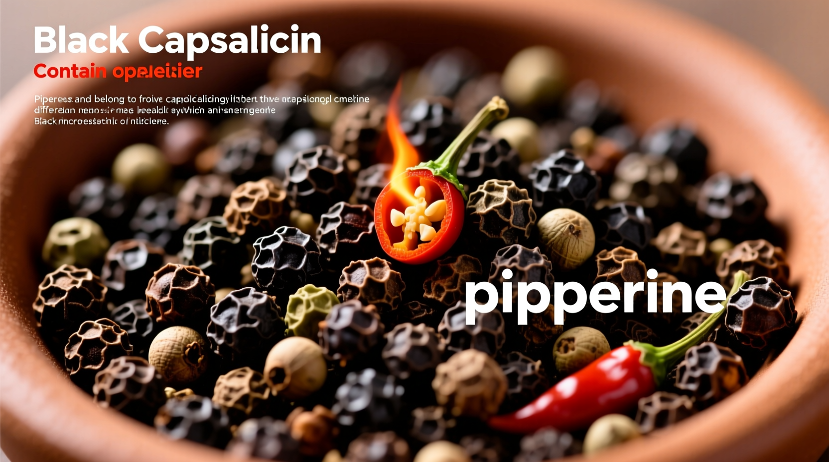 Black Pepper Capsaicin Truth: Piperine vs Capsaicin Science