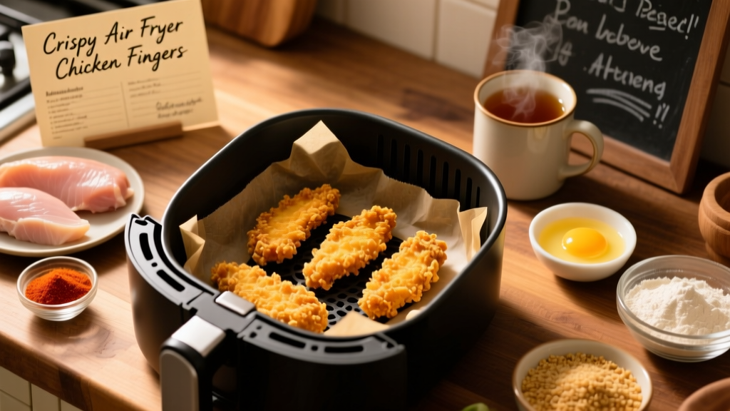 Best Crispy Chicken Fingers Air Fryer Recipe