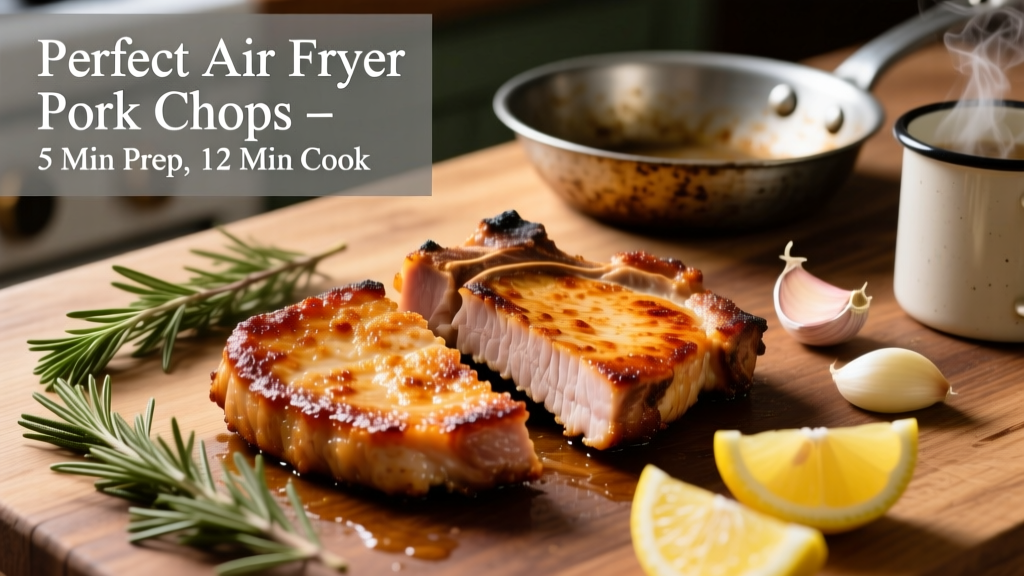 How to Air Fry Half Inch Pork Chops Perfectly