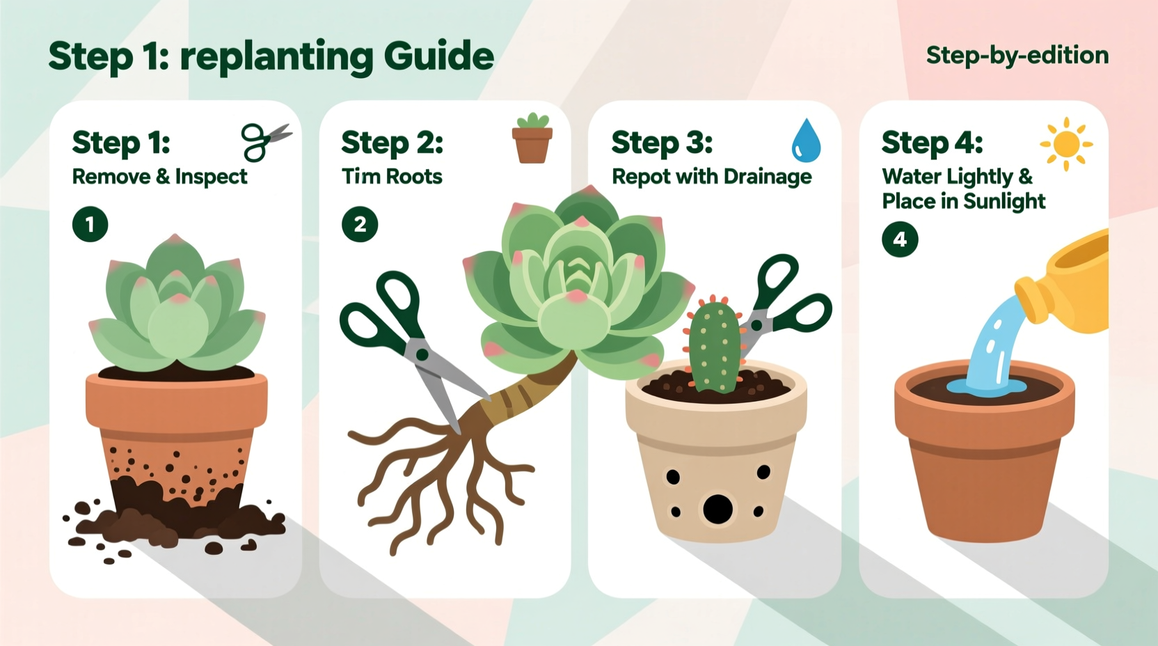 Replant Succulents: 5 Expert Tips | TheHomeSprouts