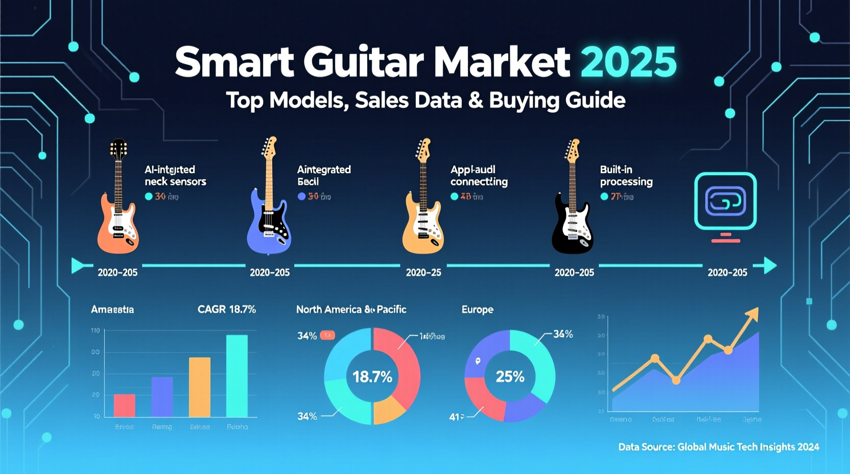 best selling smart guitar