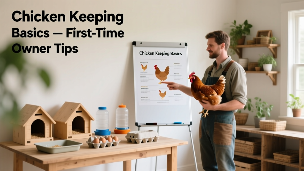 Chicken Keeping Basics: First-Time Owner Tips