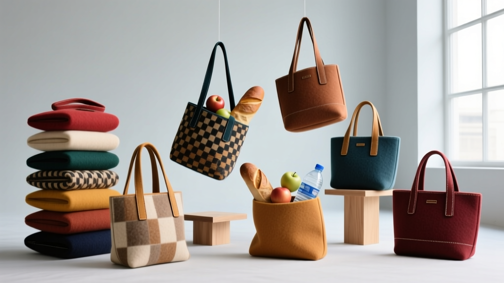 Are Felt Tote Bags Sturdy Enough for Groceries?