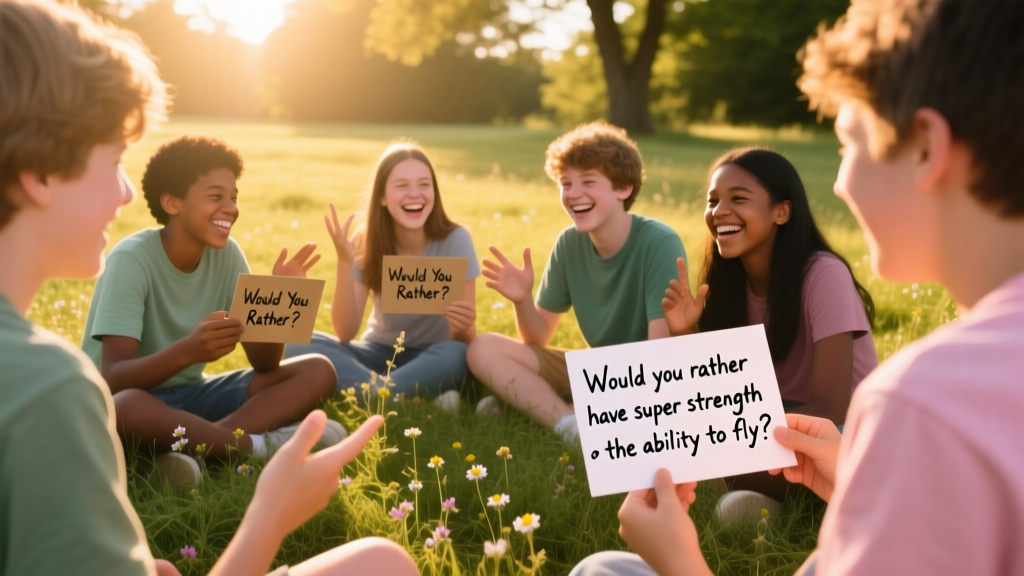 Would You Rather Questions for Teens: Building Connection, Critical Thinking, and Emotional Intelligence Through Playful Dialogue
