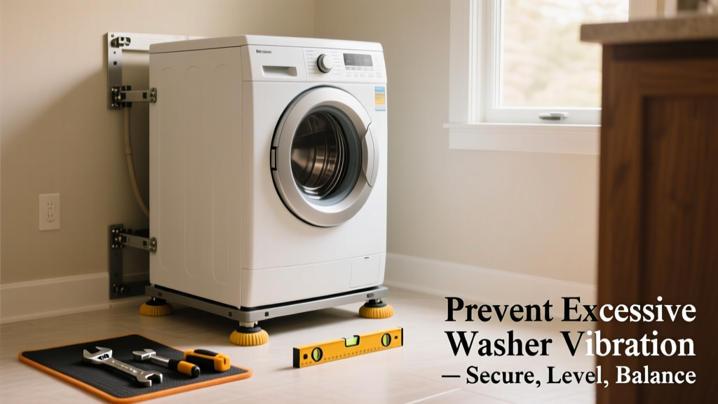 How to Prevent Excessive Washer Vibration at Home
