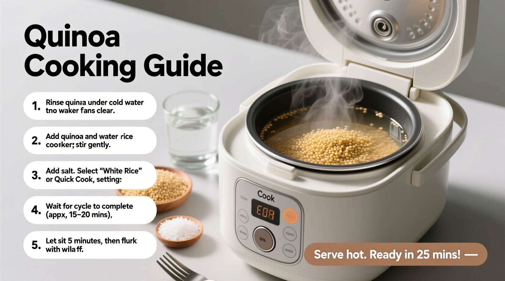 how to make quinoa in a rice cooker