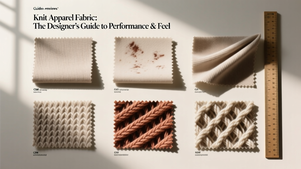 Knit Apparel Fabric: The Designer’s Guide to Performance & Feel