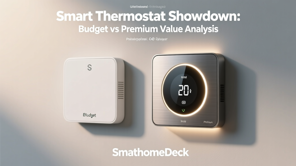 Smart Thermostat Showdown: Budget vs Premium Value Analysis
