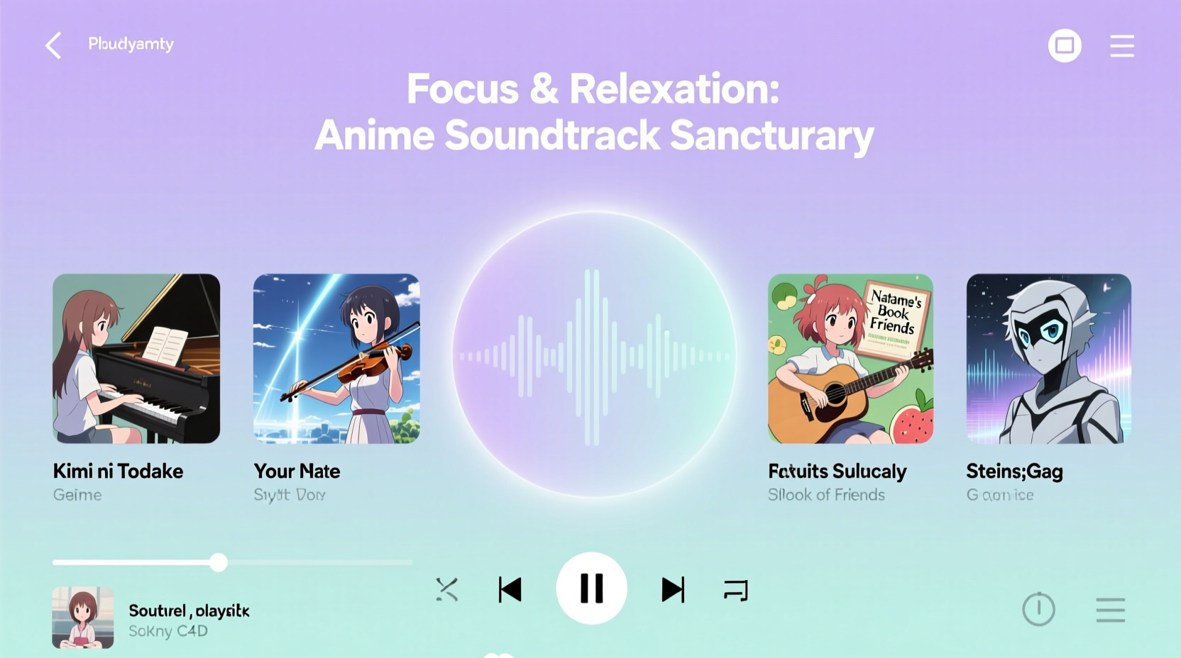 anime soundtrack playlists for focus and relaxation where to start