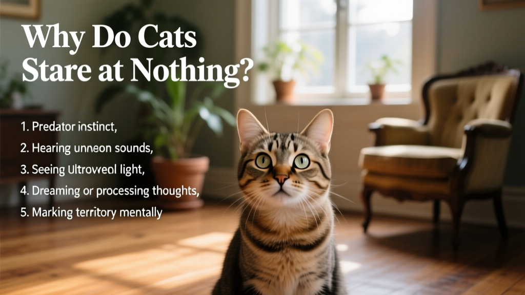 Why Do Cats Stare at Nothing? 6 Reasons for This Behavior