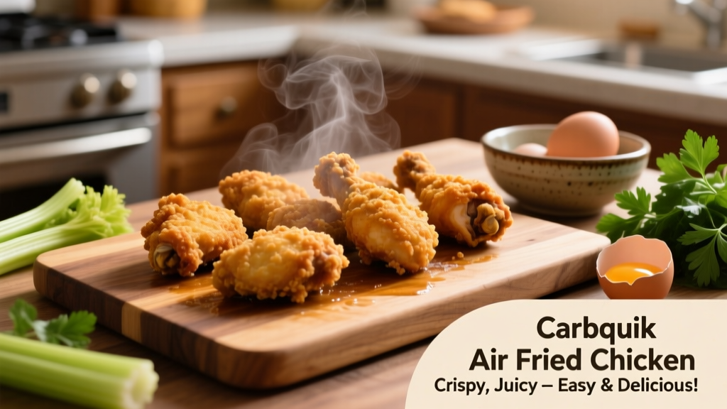 Carbquik Air Fried Chicken: Crispy, Juicy & Easy