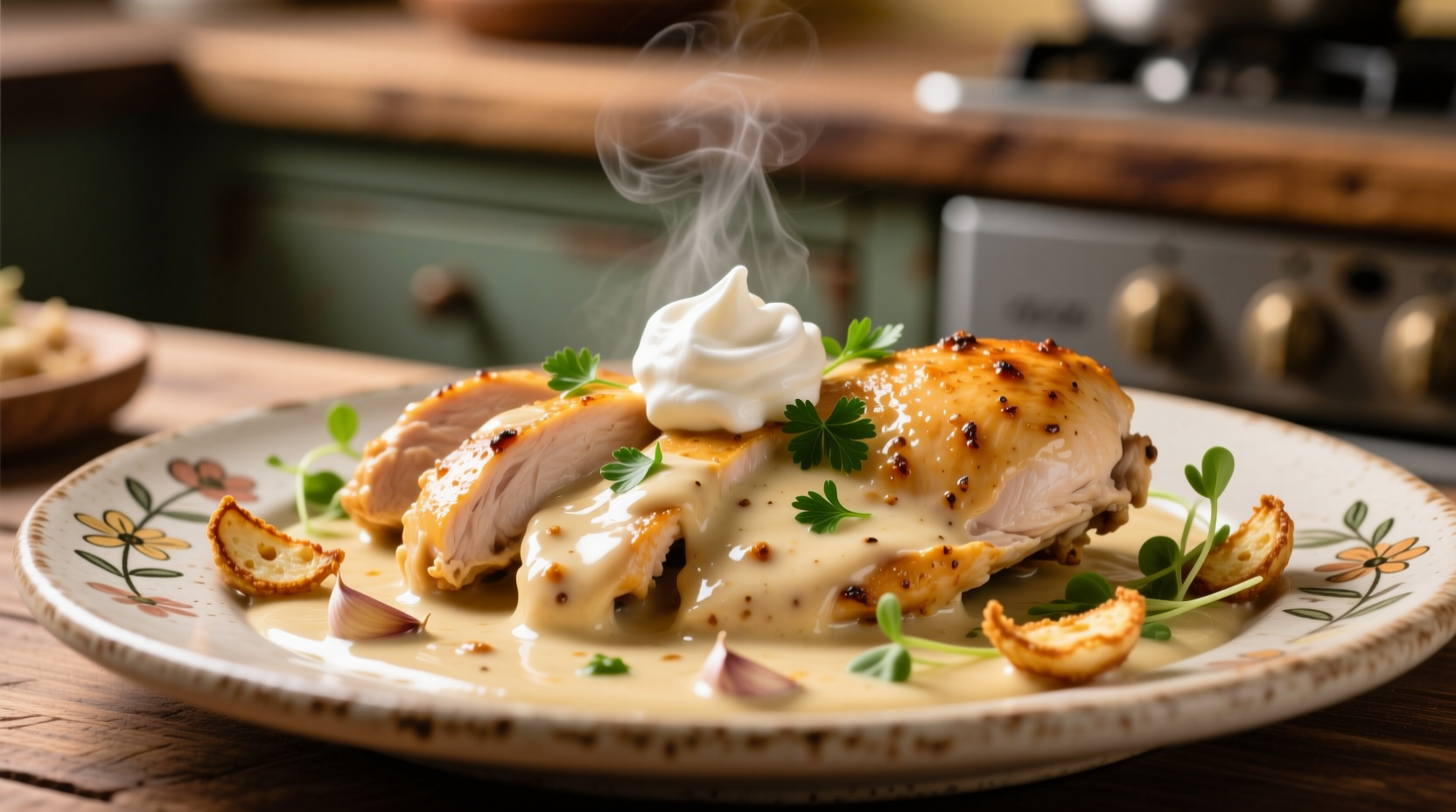 Perfect Garlic Cream Chicken Recipe in 30 Minutes