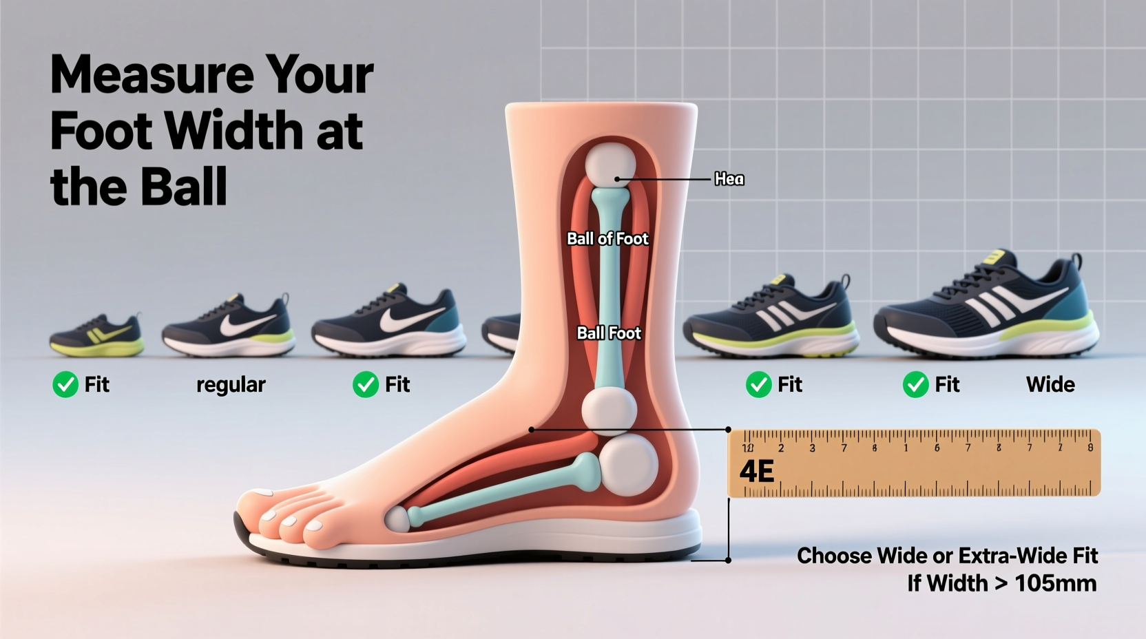 how to choose the right running shoe width for wide feet