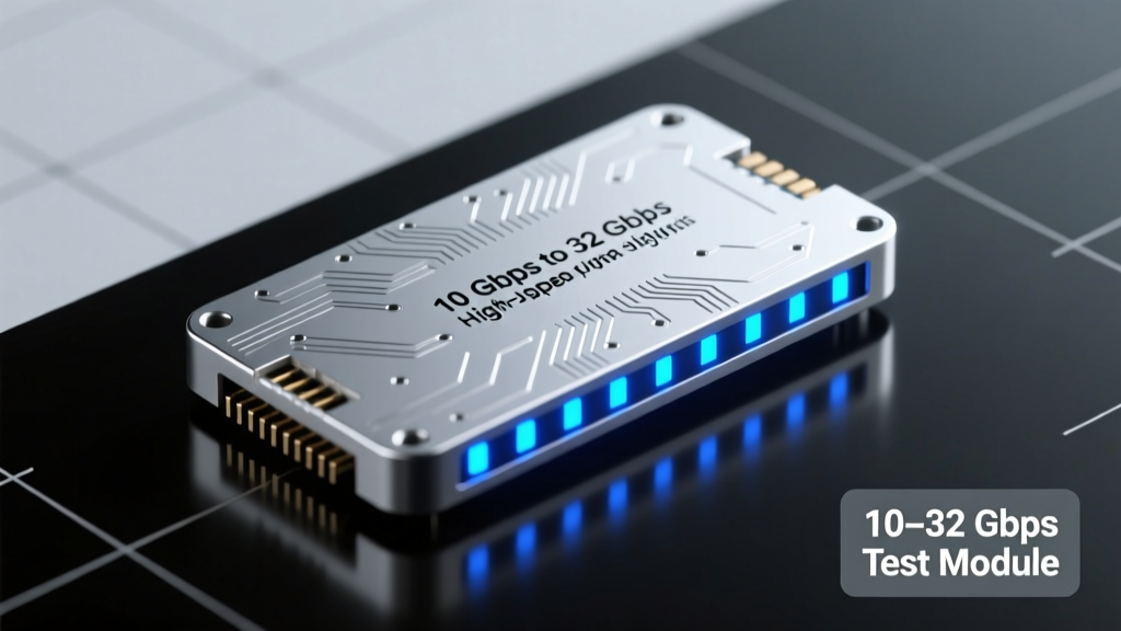 Oscilloscope Module for 10 Gbps to 32 Gbps Designs: Signal Integrity, Bandwidth, and Real-World Integration