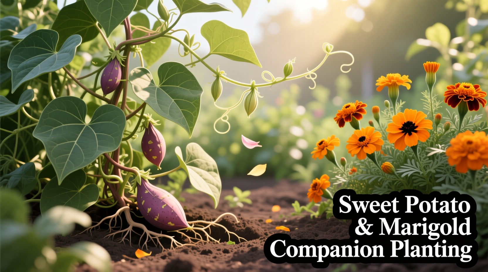 Growing Sweet Potato Plants Step By Step Guide