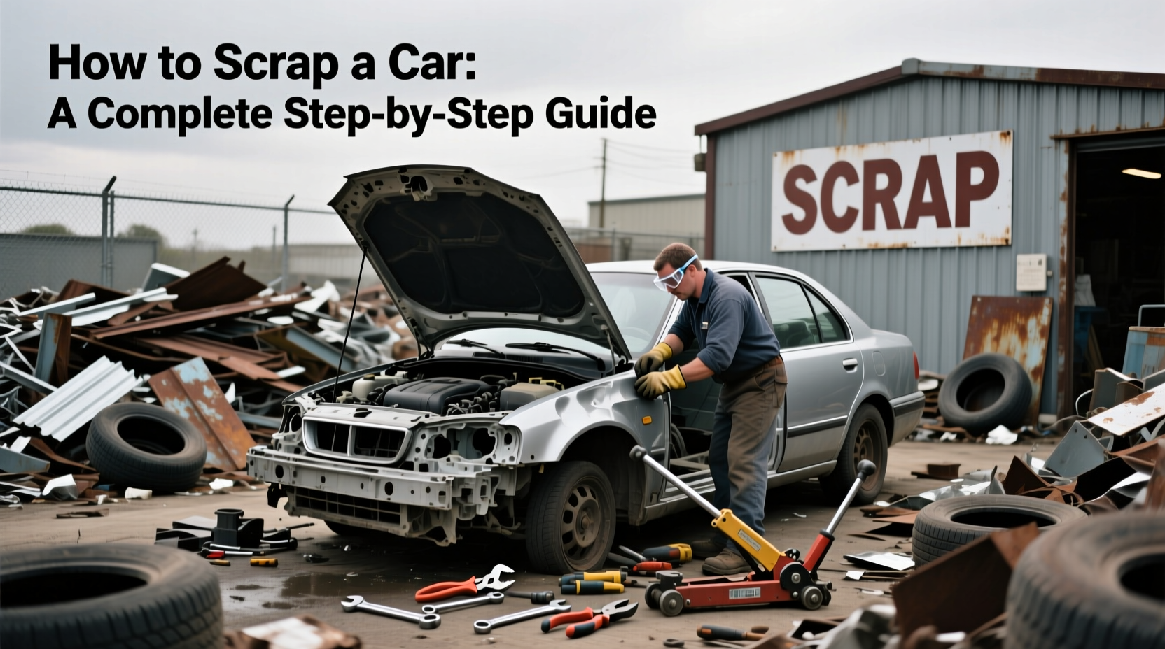 how to scrap a car