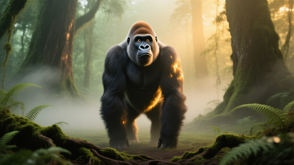 Gorilla Feeling Awe: Emotional Dream Meaning