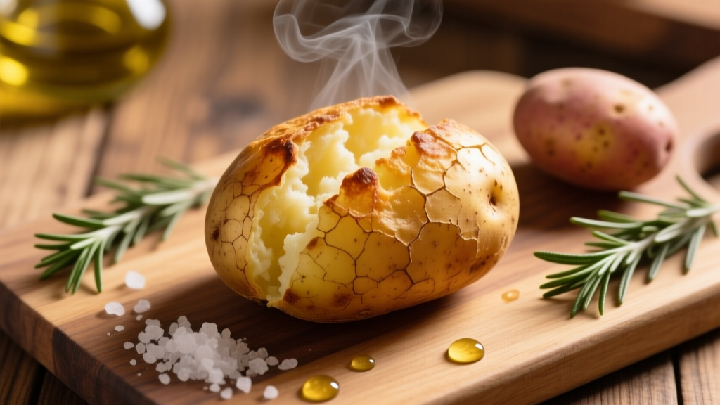 How to Make an Air Baked Potato (Crispy Skin, Fluffy Inside)
