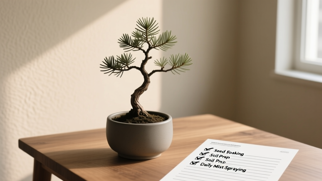 Bonsai Indoor Plant from Seeds: Realistic Guide
