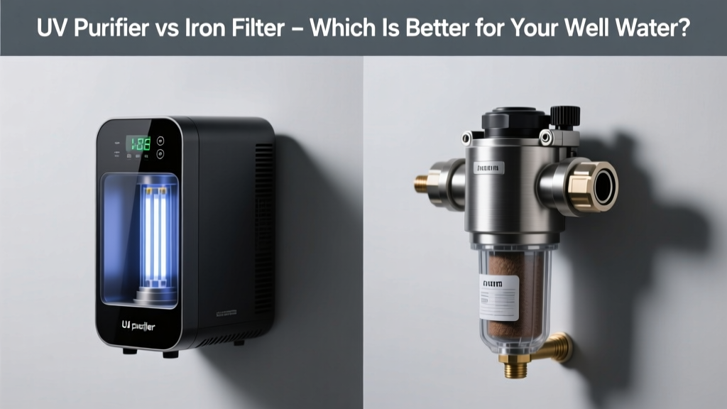 UV Purifier vs Iron Filter: Which Is Better for Your Well Water?