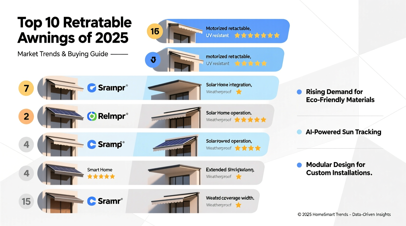 awnings retractable top sellers