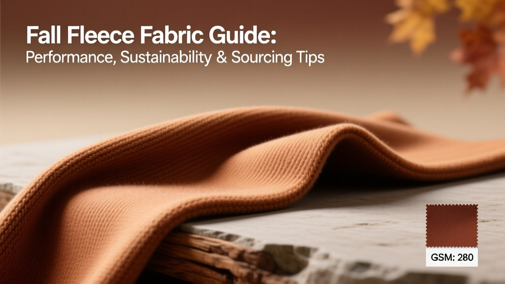 Fall Fleece Fabric Guide: Performance, Sustainability & Sourcing Tips