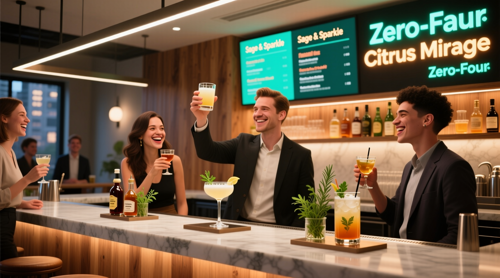 zero proof bars on the rise can they compete with real cocktails